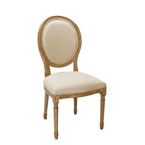 Crown Linen Chair Profile